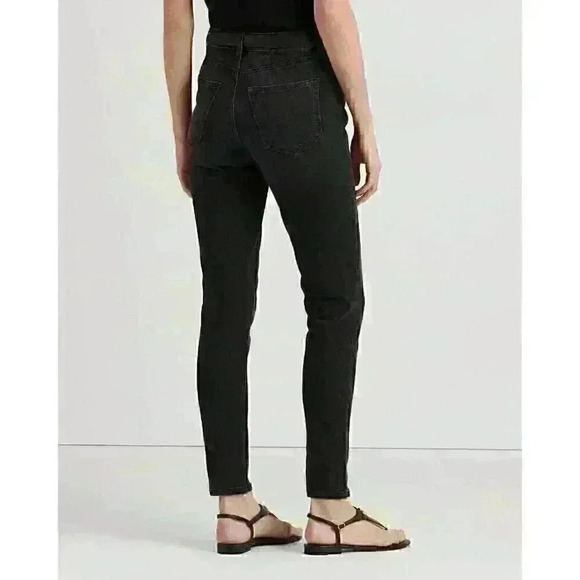 NEW! Lauren Ralph Lauren Women's 22W High-Rise Skinny Ankle Jean NWT $115 - Picture 5 of 6
